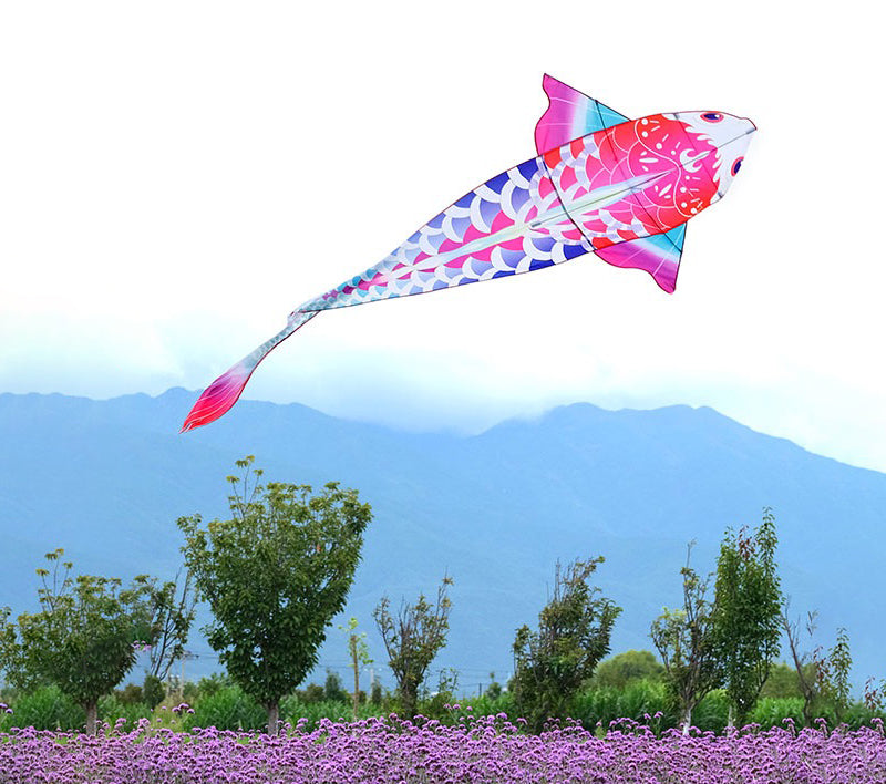 Carp fish pink kite – Kite Culture