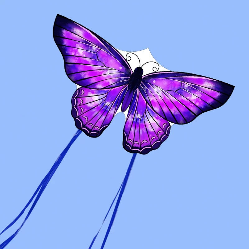 Dreamy Purple Butterfly Kite