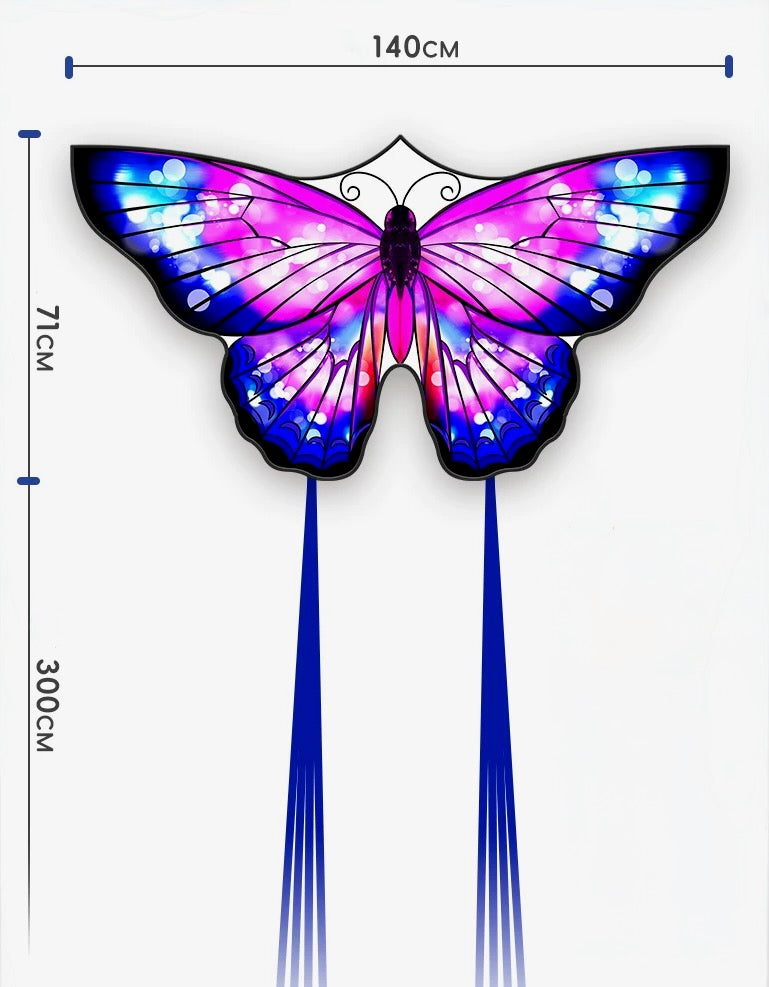 Pink Sparkle Butterfly kite