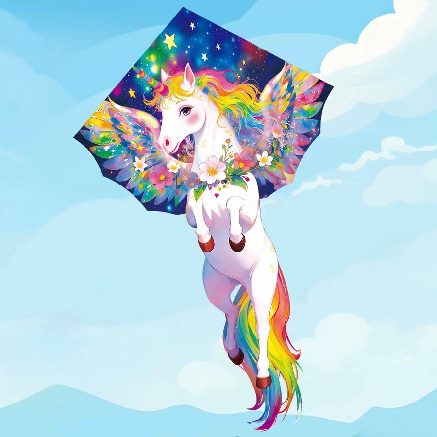 Starry Unicorn Kite