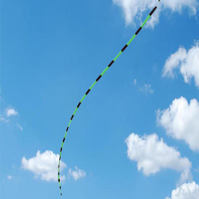 30m Green Black Tube Tail