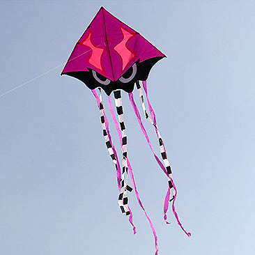 Angry Squid Kite - Purple