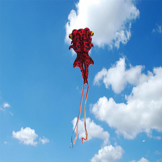 Camo Red Goldfish soft kite