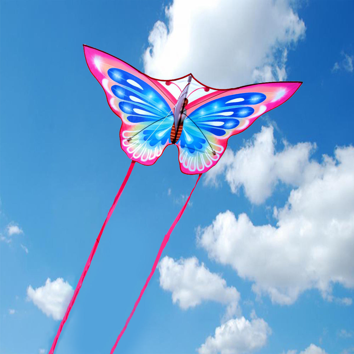 Pink Butterfly Kite