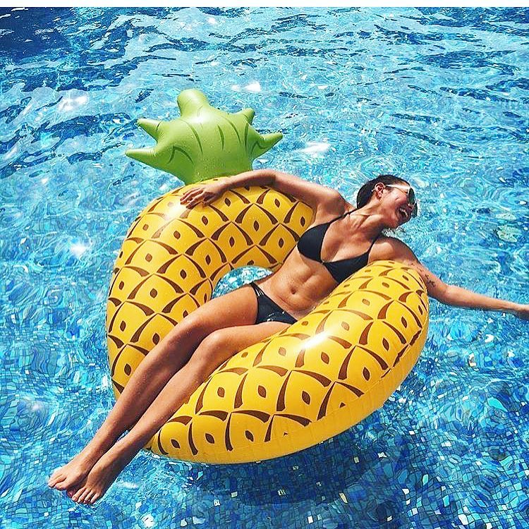 Pineapple Ring Pool Float