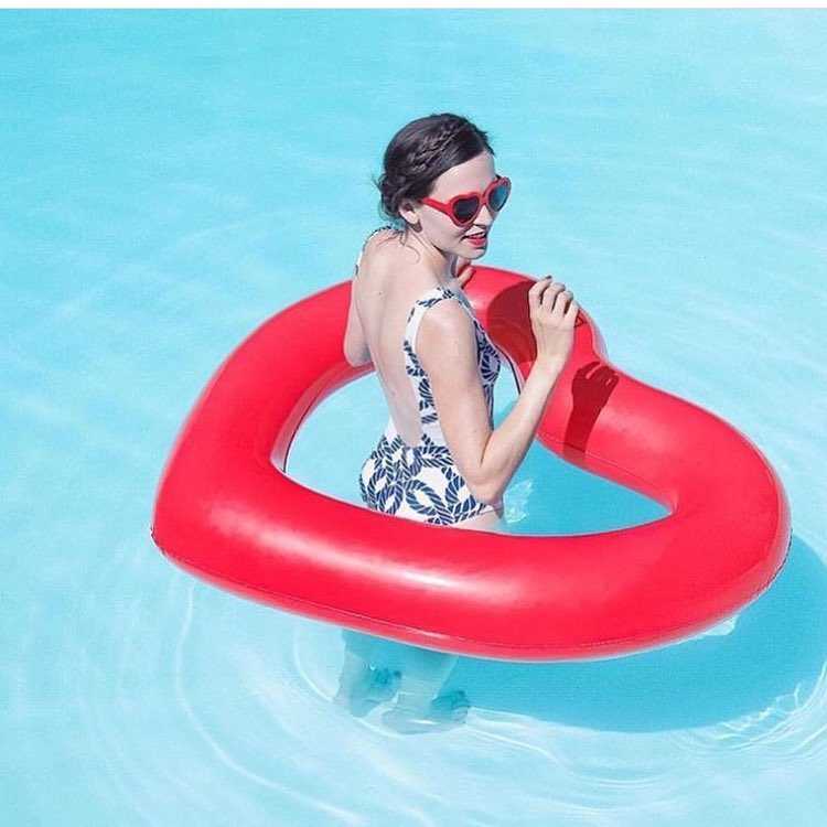 Heart Pool Float