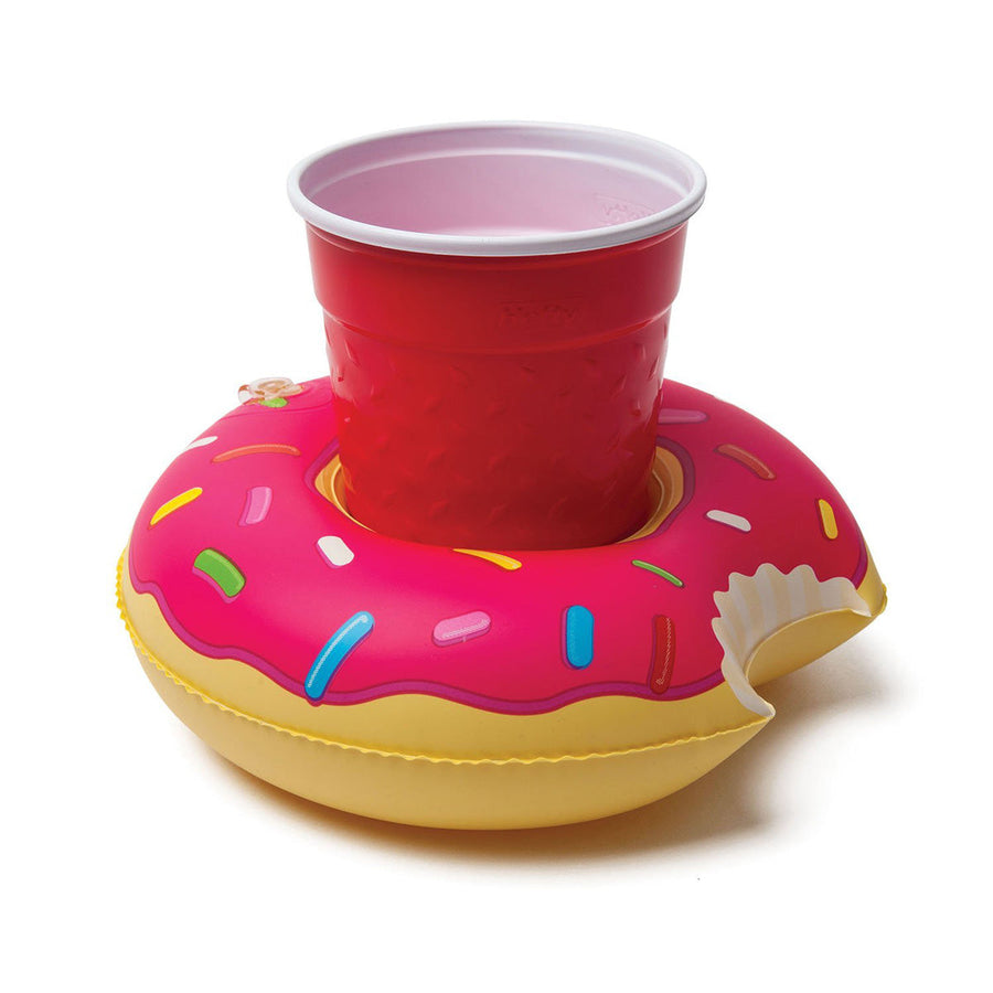 Pink Donut Cup Float