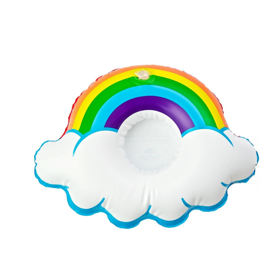 Rainbow drink float