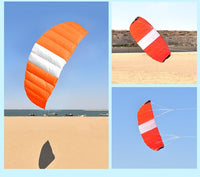 Thumbnail for Trapeze 2.1 Orange Power Foil Kite