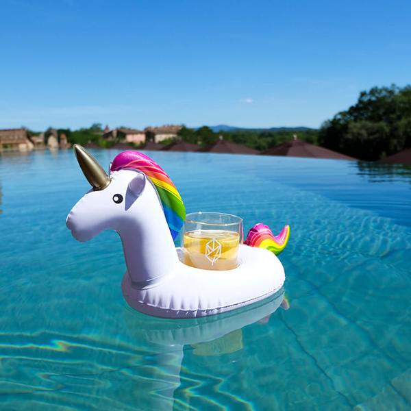 Unicorn drink float